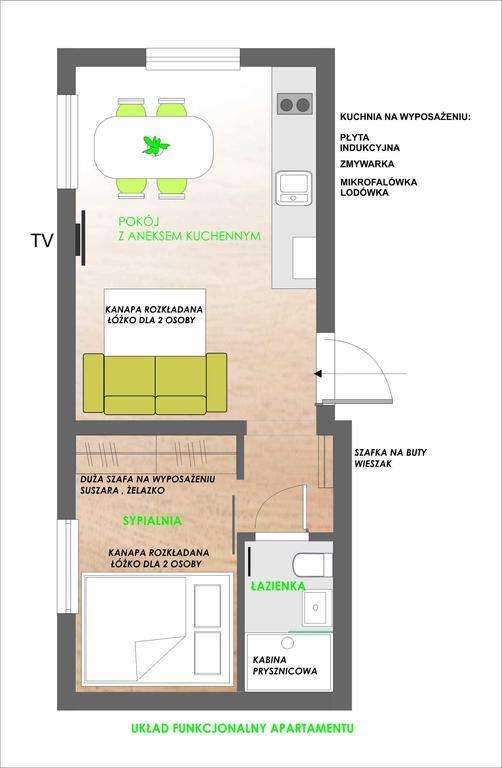 Apartament Kowary Apartamento Habitación foto